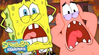 41 MINUTES of SpongeBob \u0026 Patrick SCARED 🫣 | @SpongeBobOfficial