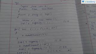 Basics of JAVA - Vector and Stack class in collection