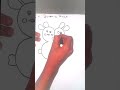 How to draw cute bear 🐻=SS#drawing #art