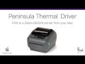 Zebra Driver for Zebra GK420t Printer on Apple Mac