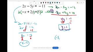 CMT 3.3 Solving Systems w/ Elimination & Special Cases