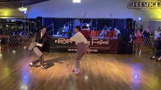 Swing dance - Florent \u0026 Roxane - Retro swing festival 2019