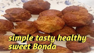 simple tasty sweet Bonda