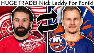 HUGE TRADE! NICK LEDDY TRADED TO RED WINGS + MORE! (NHL Expansion Draft Rumor & Detroit Live Stream)