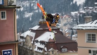 Inner City Slopestyle Ski Contest - Red Bull Playstreets 2013