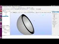 How to make a Hollow Sphere in Salome