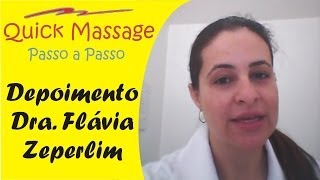 Quick Massage - depoimento sobre o Curso Online de Quick Massage