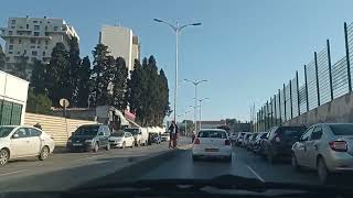 Driving in Algiers - From Telemly to Ben Aknoun then back to Telemly - من تيليملي إلى بن عكنون