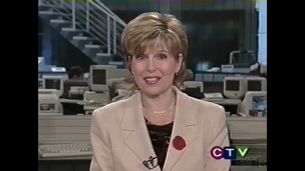 Ctv News Update Sandie Rinaldo October 1998 Youtube