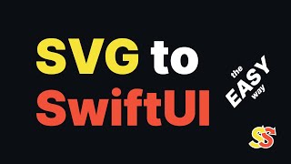 SVG to SwiftUI Tutorial - The EASY way