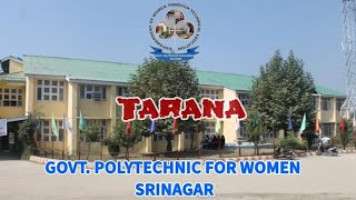 Tarana: College Anthem-Govt Polytechnic for Women, Srinagar