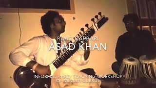 Asad Khan Sitar - Darbari impromptu