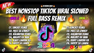 🔥NEW BEST NONSTOP TIKTOK VIRAL SLOWED FULL BASS REMIX/ DJ RHODEL BASS 2K24-2K25 🔥