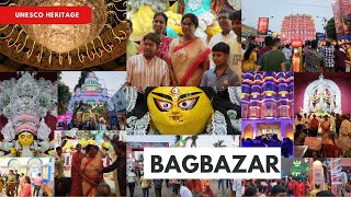 Baghbazar Sarbojanin Durgotsav 2024 Pandal | Hawa Mahal | Shashi Panja | Durga Puja 2024 Kolkata