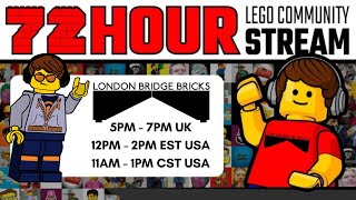 72 HOUR WINTER LEGO COMMUNITY STREAM 2020 - WITH FRIENDS