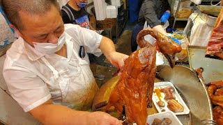 Yum Roasted Goose，Roasted Pig Belly，Meaty FatChicken #RoastedDuck #BBQPork #ASMR #HongkongStreetFood