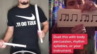 Rhythm Reading Duet | Sixteenth notes