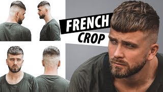 KRÓTKA FRYZURA MĘSKA - FRENCH CROP - jak układać w tym stylu włosy?