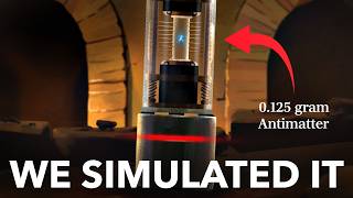 If dropping 0.1 grams of antimatter destroys a city, then why are we making it?