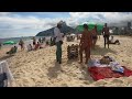 Explore Rio de Janeiro's Best Beach 2024 | 4K Leblon Beach Walk Adventure