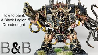 How to Paint a Black Legion Helbrute