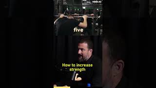 Andrew Huberman's workout plan for increasing strength  // Lex Fridman Podcast