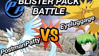 POKEMON BLISTER BATTLE VS POSTMAN PATTY! EPIC BIDOOF PULL!