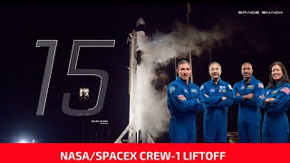 NASA/SpaceX Crew-1 Liftoff
