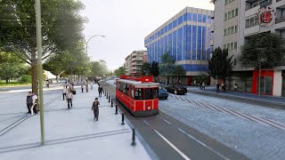 Hafif Raylı Tramvay 2025 Yılında Hizmete Giriyor