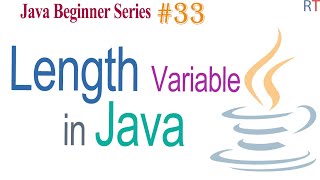 Java-33- Length Variable in Java