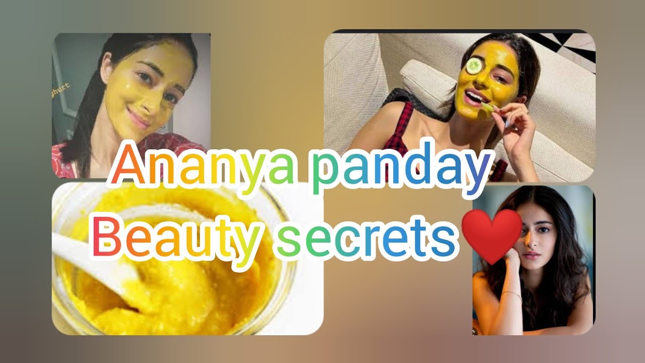 Ananya Panday Secret Glowing 🌼skin Face Pack🥣 😍 - YouTube