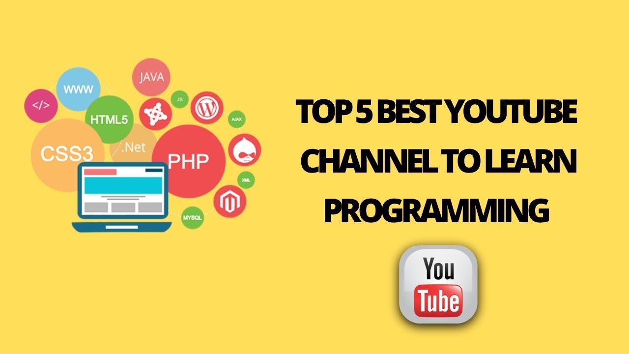 Top/Best 5 Programming Channels On Youtube That Every Programmer Should ...