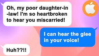 [Apple] My old fox MIL expresses grief when she knows that I had a miscarriage