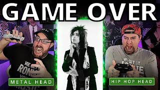 WE REACT TO FALLING IN REVERSE: GAME OVER - A SONG FOR GAMERS!!