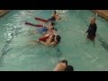 Lifeguarding Drill: Rescue Passive Victim, Submerged Shallow, Face-Down, Facing Away, 1 Rescuer