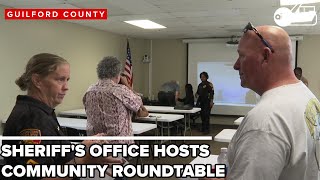 Guilford County Sheriff's Office meets with community members
