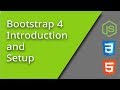 Learn Bootstrap 4 - Intro & Setup - Episode 1