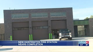 New Huntington Fire station nears completion