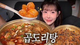 매칼-한 곱도리탕에 대창 1kg 때려넣기! | Chicken with beef intestines mukbang | asmr | eatingshow