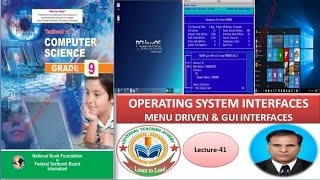 Menu driven Interface and GUI interface