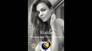 It’s Rialda for Bosnia and Herzegovina!