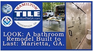 A bathroom remodel built to last in Marietta, GA.