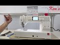 Elna 720 Pro Sewing Machine Overview by Ken's Sewing Center in Muscle Shoals, AL