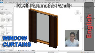 REVIT TIPS - CREATING WINDOW CURTAINS AS PARAMETRIC FAMILY