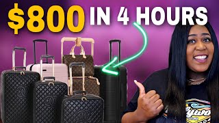 Make $800 in 4 Hours Delivering Lost Airport Luggage Using Your Own Car- Easy Side Hustle