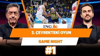 Fenerbahçe’nin gücünü 3.çeyrekte gördük | Murat Murathanoğlu & Sinan Aras | Game Night #1
