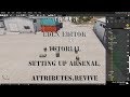 Arma3 - Eden Editor Tutorial - Setting Up Revive, Arsenal And Attributes