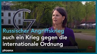 Statement Außenministerin Baerbock