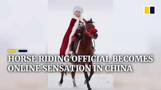 Horse riding official becomes online sensation in China with viral videos