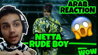 Netta barzilai - Rude boy נטע ברזילי + Hey mama - Arab react to Israeli music